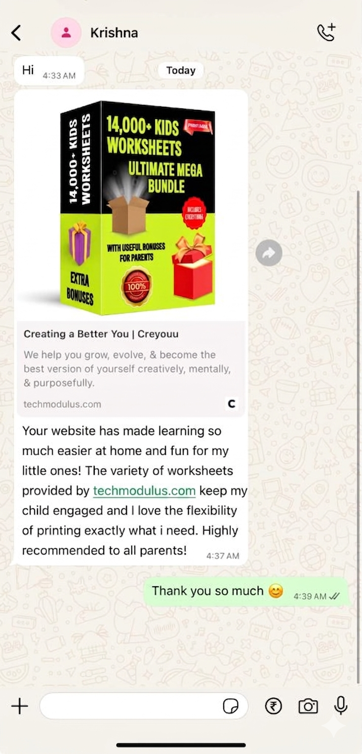 Parent Testimonial